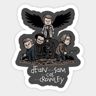 The Motley Crew Sticker